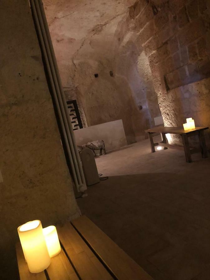Gli Ipogei Nel Cuore Di Matera Villa Exterior foto